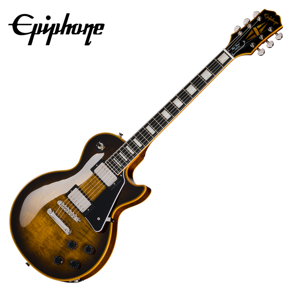 Epiphone 에피폰 일렉기타 Les Paul Custom Widow Yellow Burst (EILPCWYBNH3)