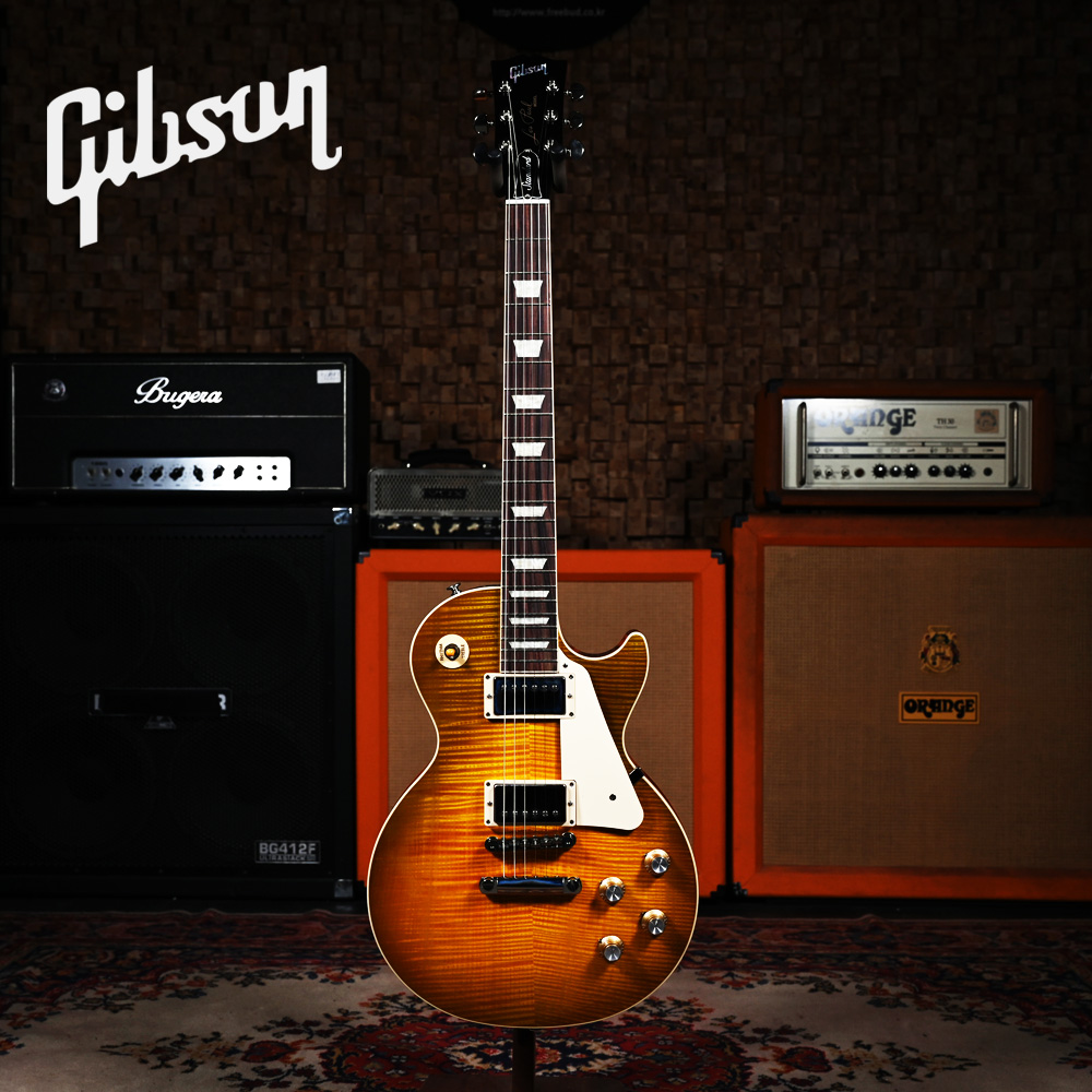 Gibson USA Les Paul Standard 60s AAA Figured Top Green Lemon Fade (LPS6G26GLNH3)