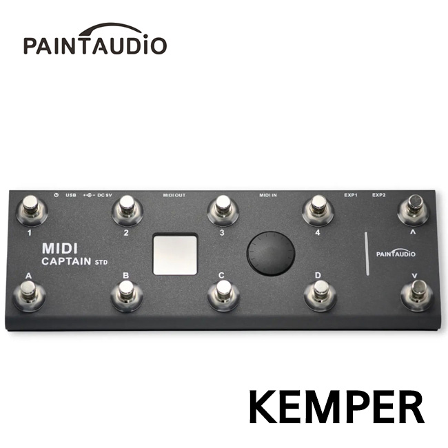 Kemper PAINTAUDIO 캠퍼 전용 미디컨트롤러 MIDI CAPTAIN NANO 4 KEMPER (캠퍼 랙, 스테이지, 헤드, 플레이어 호환)