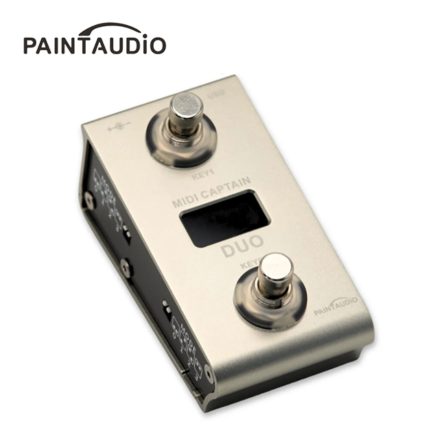 PAINTAUDIO 미디 컨트롤러 Midi Captain DUO