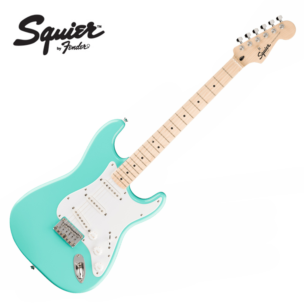 Squier 스콰이어 일렉기타 Sonic Stratocaster HT MN Sea Foam Green (037-3252-549)