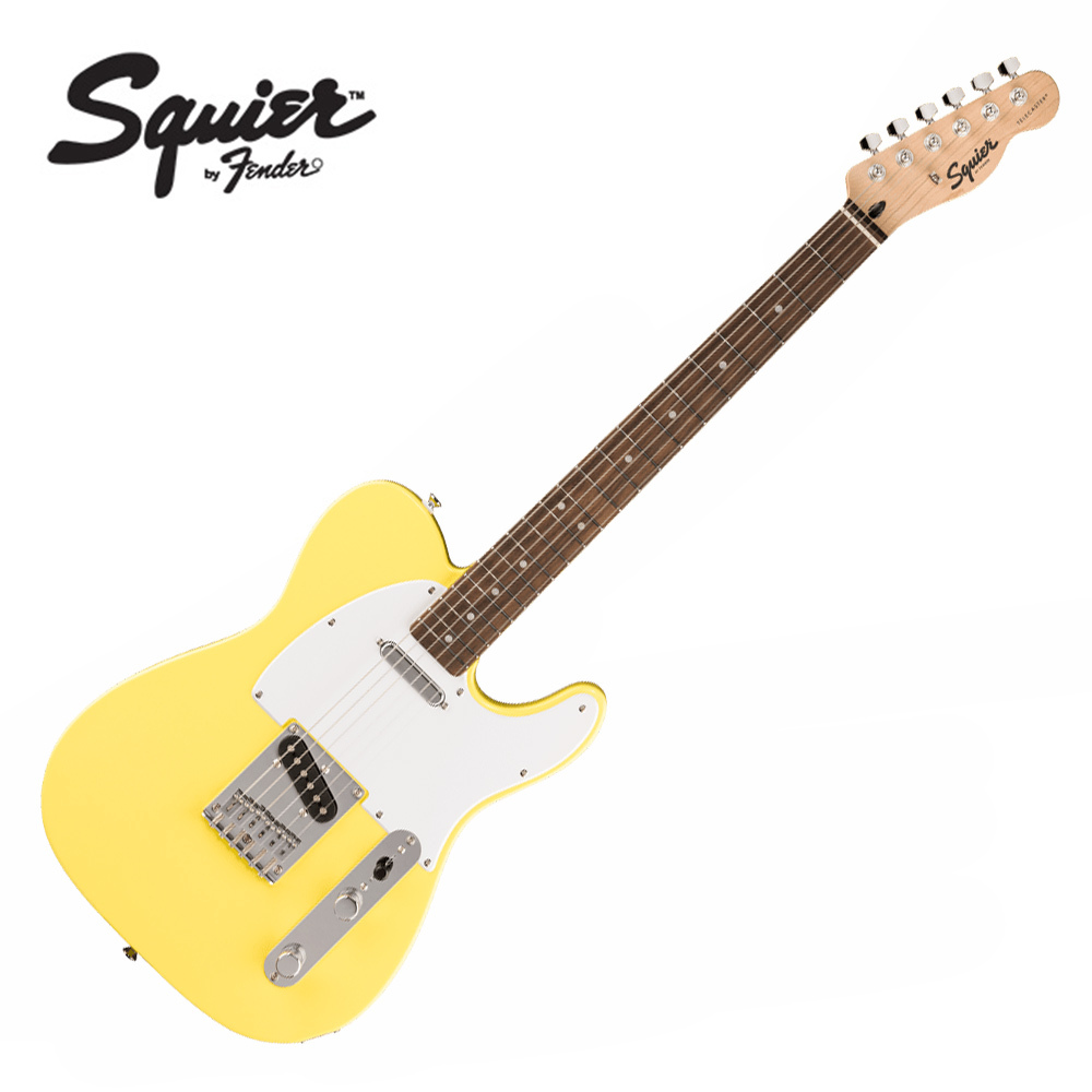 Squier 스콰이어 일렉기타 Sonic Telecaster LRL Canary Yellow (037-3450-545)