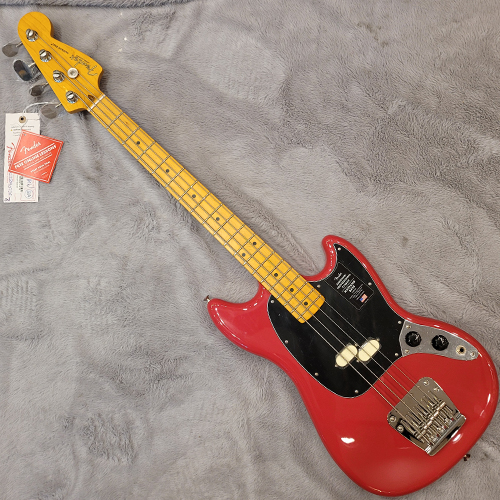 Fender [부산 전시 특가] Fender USA Professional Classic Mustang Bass MN Faded Dakota Red (019-8652-375)