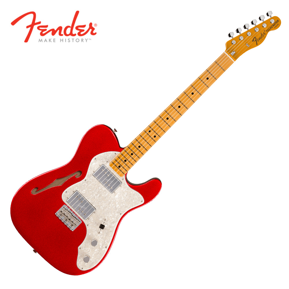 Fender USA American Vintage II 1972 Telecaster Thinline Candy Apple Red (011-0392-809)
