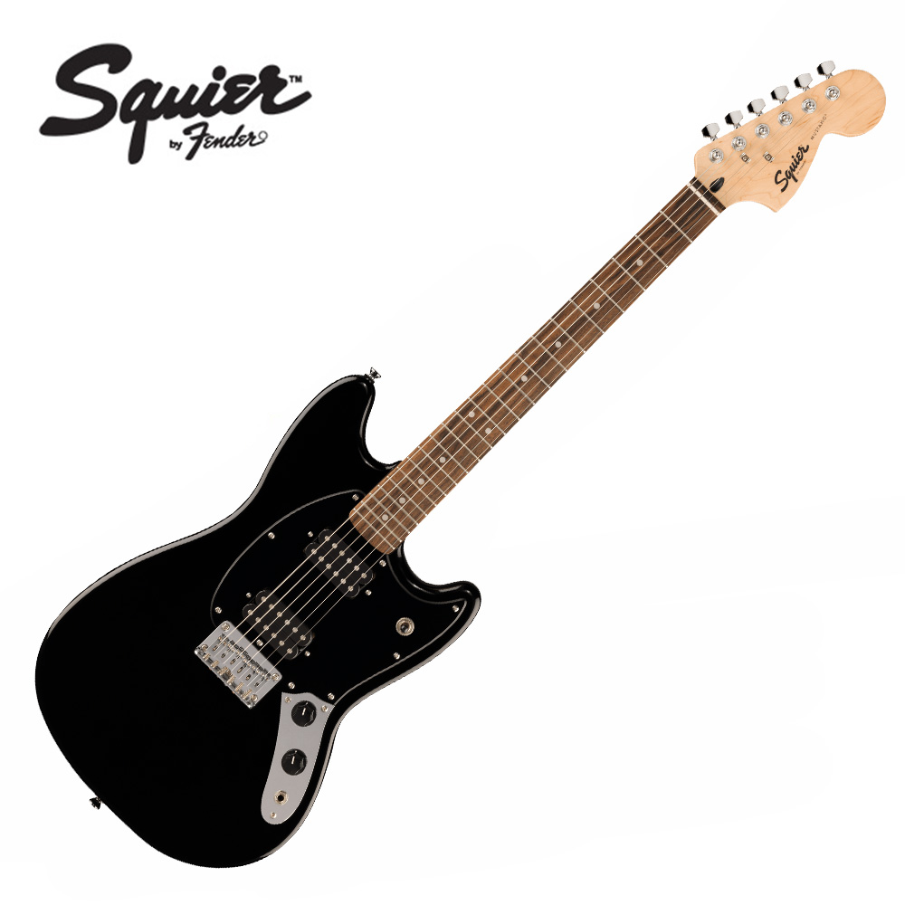 Squier 스콰이어 일렉기타 Sonic Mustang HH Black (037-3701-506)