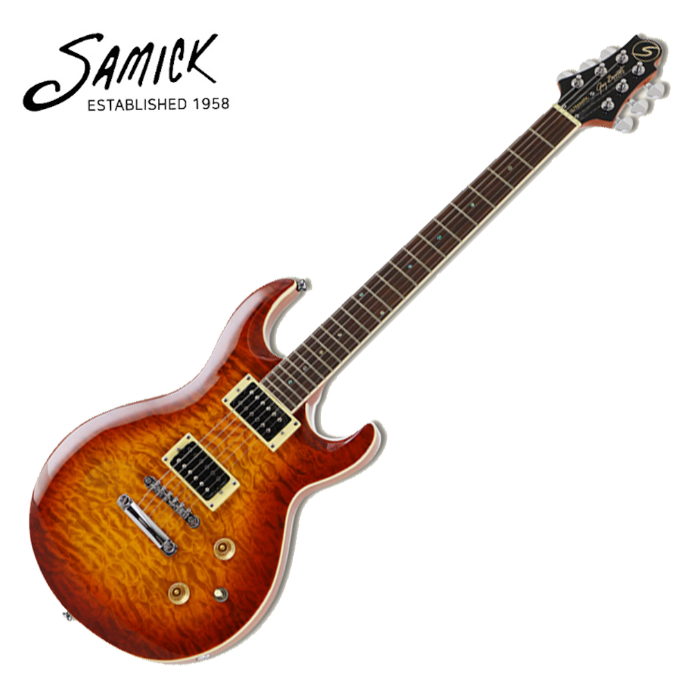 Orange Samick 삼익 일렉기타 Greg Bennett Ultramatic Series UM-3 Orange Sunburst
