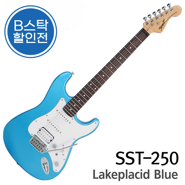 Blue Microphones [세일페스타] B스탁 초특가 찬스!  Spear 스피어 일렉기타 SST-250 Lakeplacid Blue