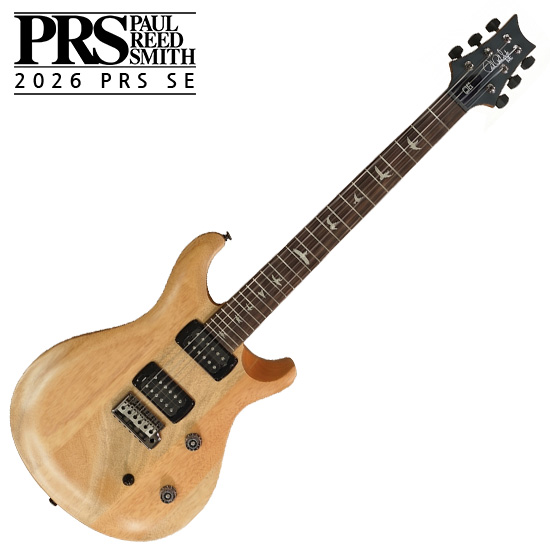 PRS SE 2026 출시! PRS SE 2026 일렉기타 CE 24 Limited Run Natural w/Smoked Black Hardware