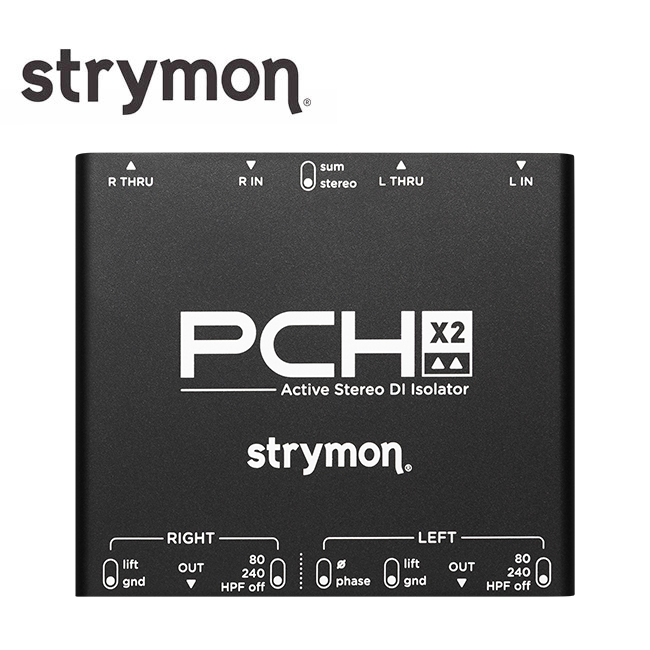 Strymon 스트라이몬 이펙터 PCH X2 스테레오 액티브 DI 아이솔레이터
