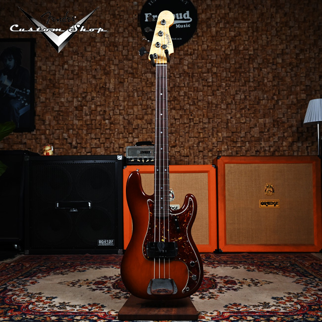 Fender USA Custom Shop 1965 Precision Bass Deluxe Closet Classic Super Aged Violin Burst (923-5700-246)