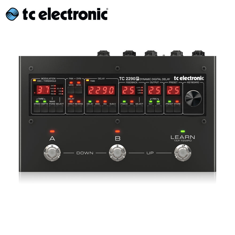TC Electronic 이펙터 2290 P Dynamic Digital Delay 다이나믹 디지털 딜레이