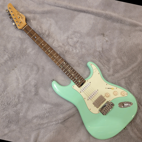 [부산 B스탁 특가] Beyond 비욘드 일렉기타 Classic Standard-S (Surf Green) - 넥포켓 피니시 크랙