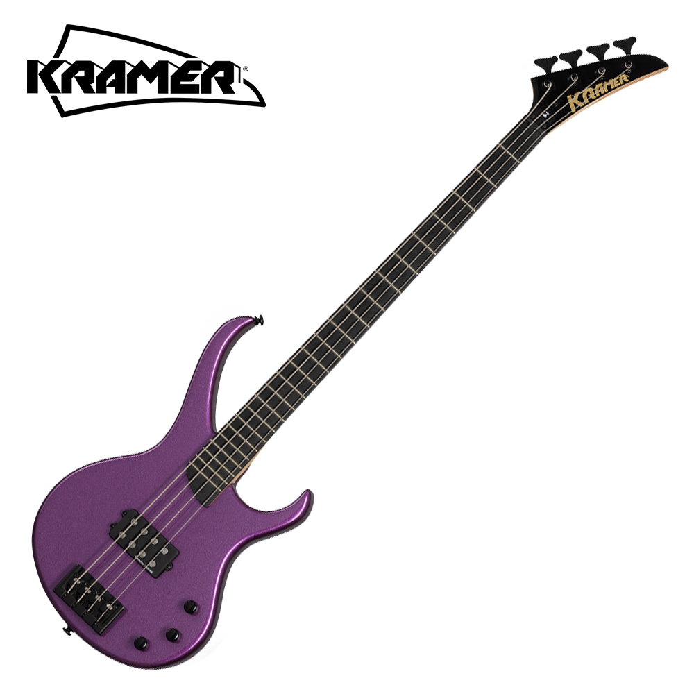 [KRAMER 세일] Kramer 크레이머 베이스기타 Disciple D-1 Bass Thundercracker Purple Metalic (KD14TCPBH1)