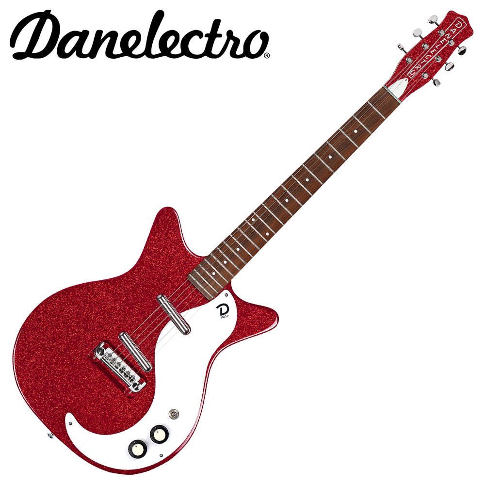 Dan Electro 댄 일렉트로 일렉기타 59M NOS+ METALFLAKE (Yellow Metalflake)