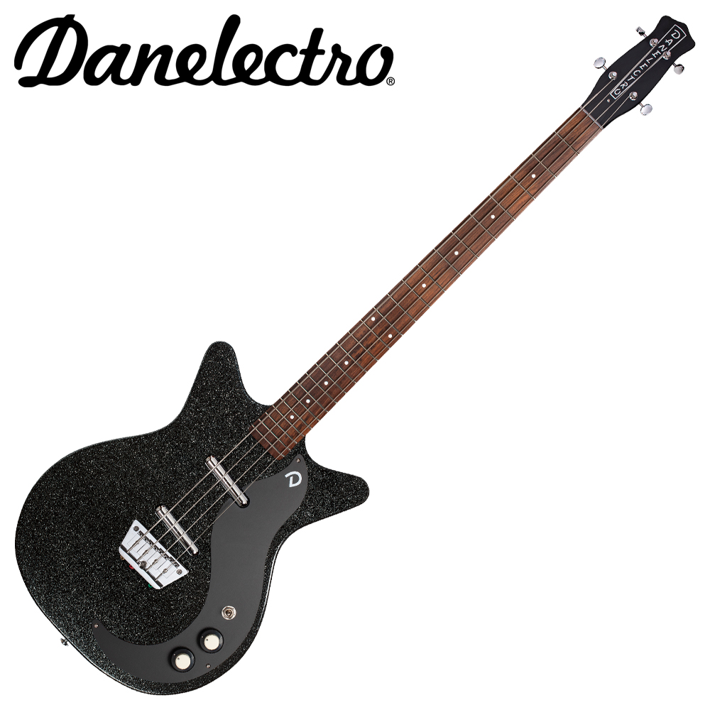Dan Electro 댄 일렉트로 베이스기타 59 DC SHORT SCALE (Black Metal Flake)