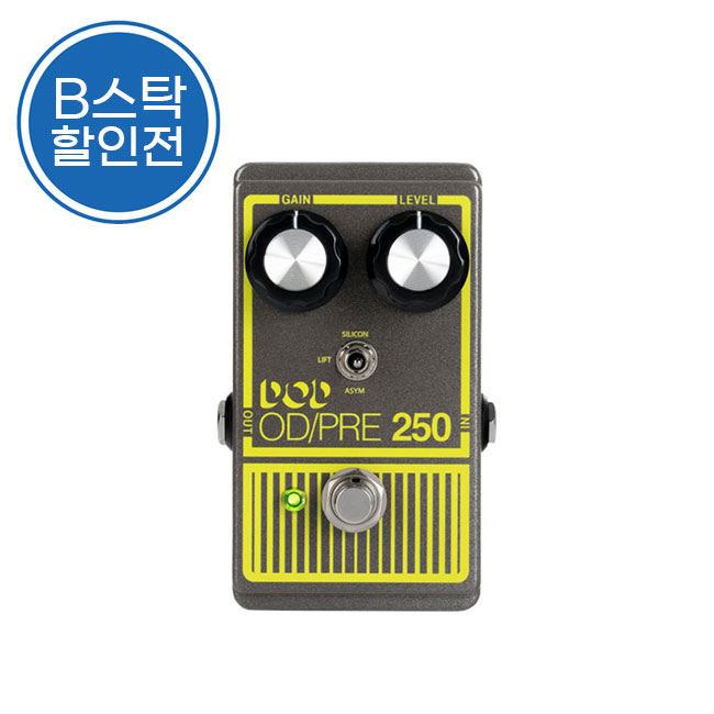 B스탁 초특가 찬스! DOD 이펙터 250-X (Overdrive)