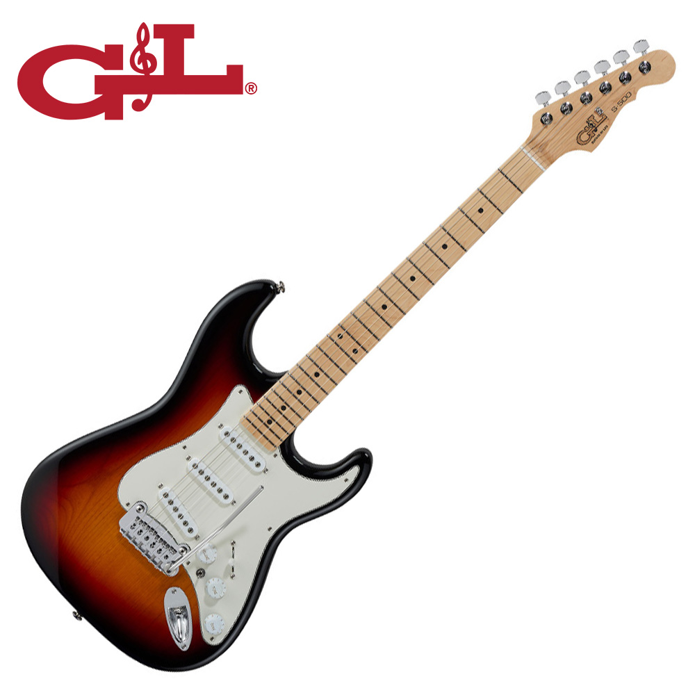 G&L 지앤앨 일렉기타 S-500 MN 3-Tone Sunburst (B-021-2019-0)