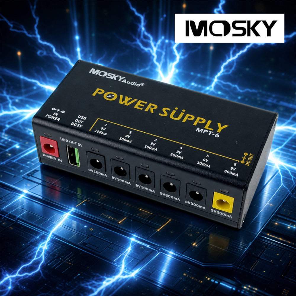 Mosky 모스키 파워서플라이 MPT-6 (6구)