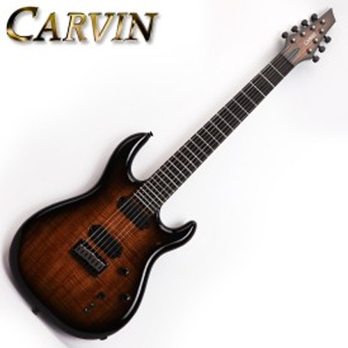 프리버드 | Carvin] DC727 - 7 Str Fixed Bridge - 10mm Flamed Koa Top