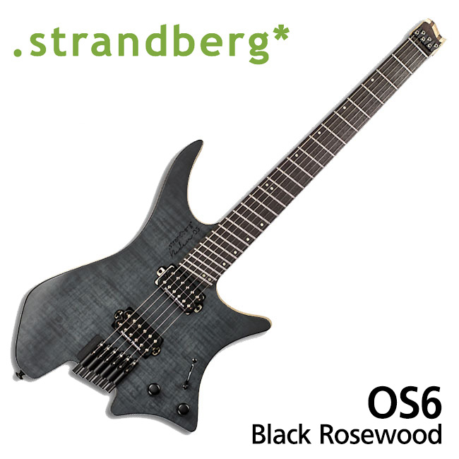프리버드 | Strandberg 일렉기타 스트랜드버그 Boden OS6 Black Rosewood