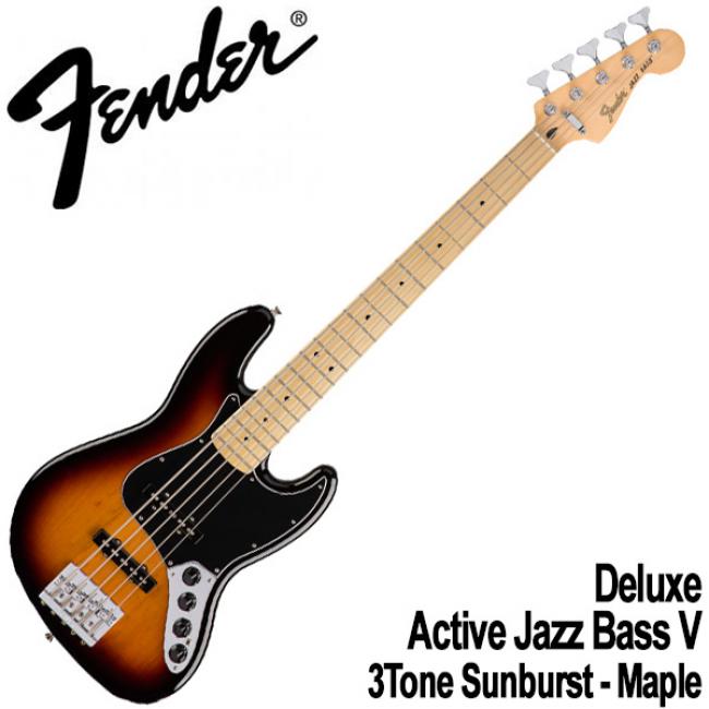 프리버드 | Fender Mexico Deluxe Active Jazz Bass V 3TS-Maple (014