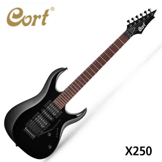 프리버드 | 콜트기타 Cort 일렉기타 X250 BK Black