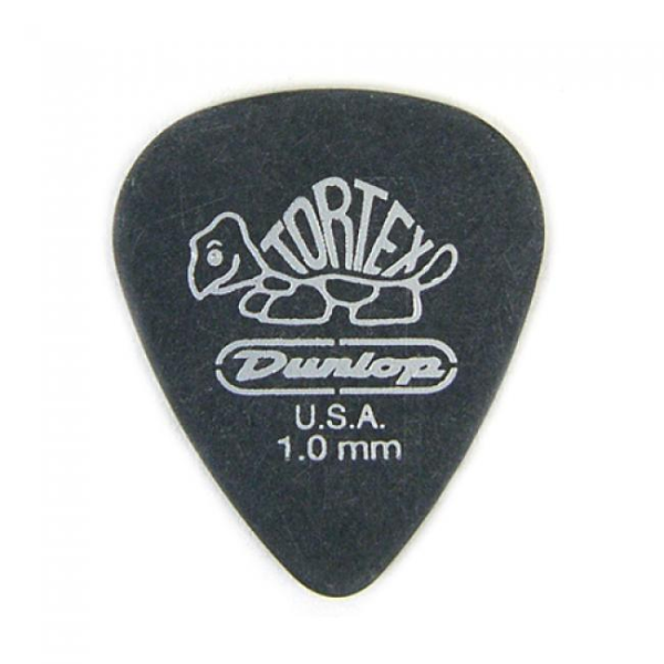 프리버드 | Dunlop 피크 Tortex Pitch Black Standard 1.0mm [488R1.0]