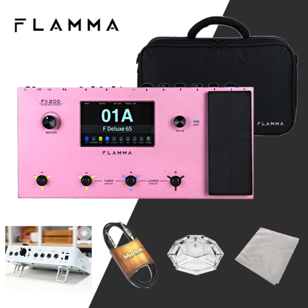 FLAMMA FX200 ピンク ギターエフェクター FX200