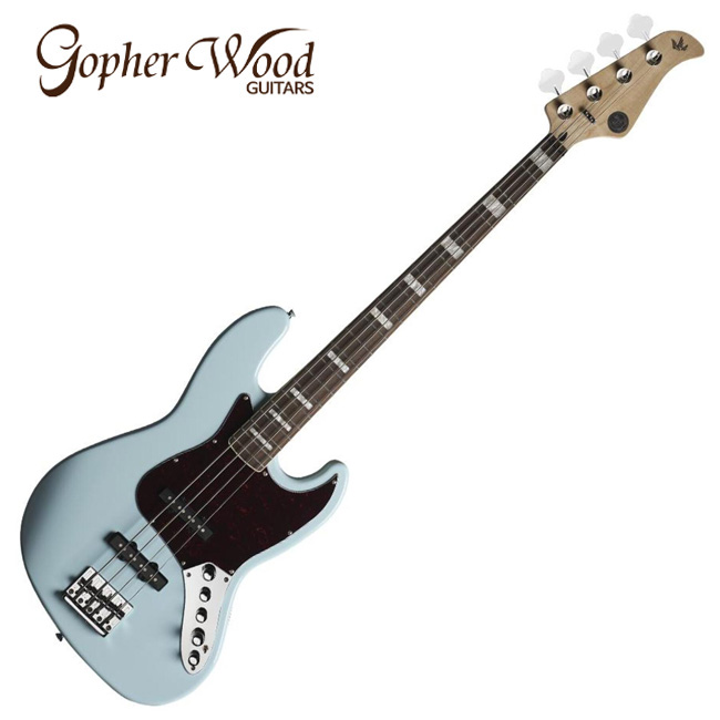 프리버드 | [썸머락캉스 쿠폰] Gopher Wood 고퍼우드 베이스기타 J-classic VI 2세대 UBLUE600B