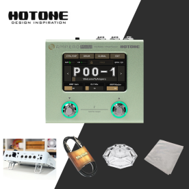 총4만원 상당 필수 아이템 증정!!Hotone 핫톤 Ampero Mini 앰프 모델러 & 이펙트 프로세서 / MP-50MC (Matcha)