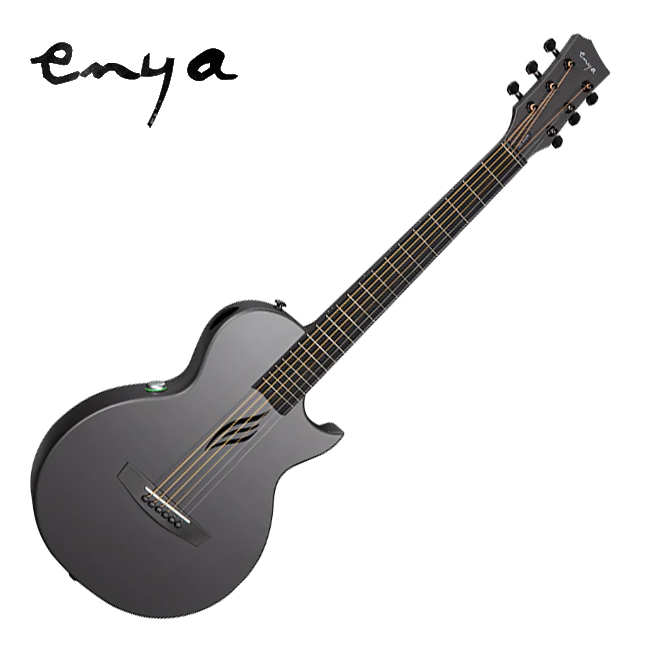 Enya 엔야 카본 하이브리드 스마트 기타 Nova Go AI SP1 (Black)