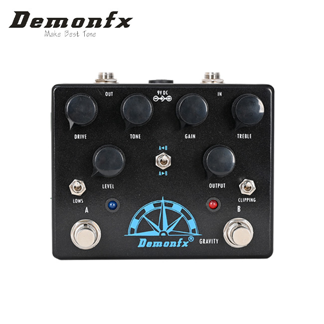 ギター Demonfx Dual Mod Workstation DemonFx Dual Mod Workstation Delay Reverb Tremolo Phaser Chorus