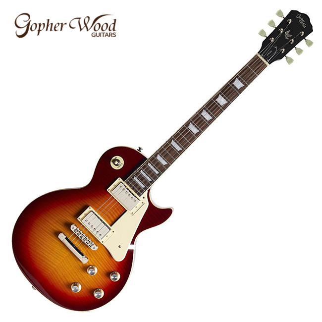 프리버드 | Gopher Wood 고퍼우드 일렉기타 LP-Classic IX Cherry Burst