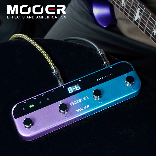 포터블 멀티의 새로운 기준!!MOOER AUDIO 기타 멀티이펙터 PRIME S1