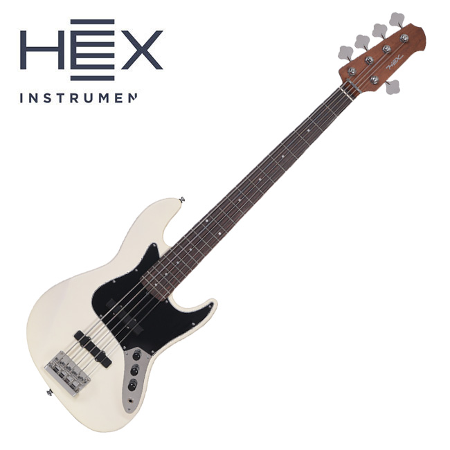 프리버드 | HEX 헥스 베이스 기타 NB505 Ivory 5현 (G/IV)