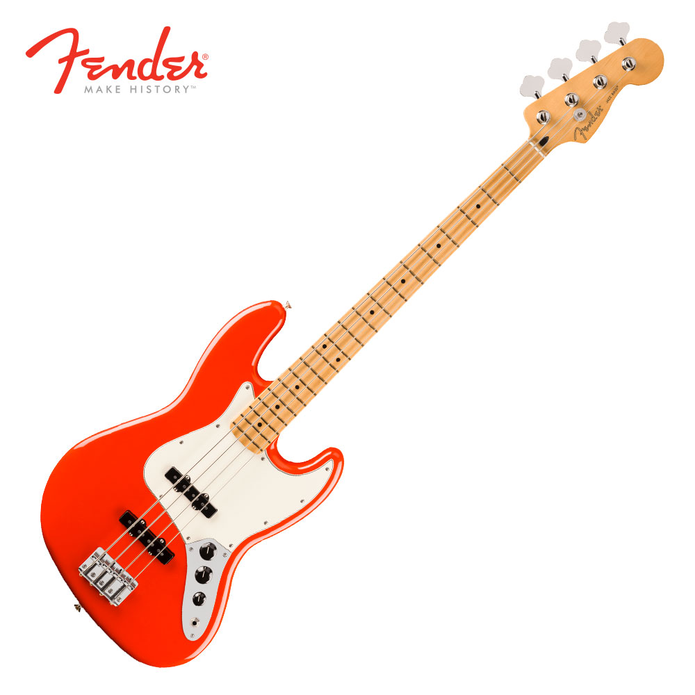 프리버드 | Fender Mexico Player II Jazz Bass MN Coral Red (014