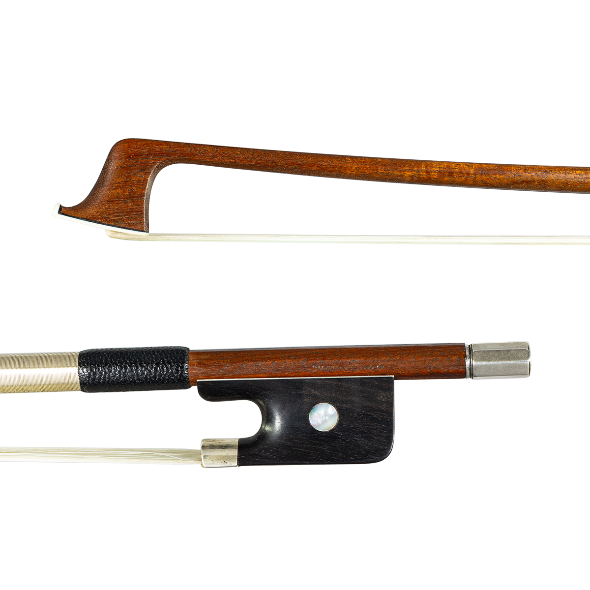 Viola bow stamped Louis Bazin