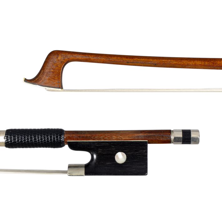 Violin bow unstamped Old German (250616-06)