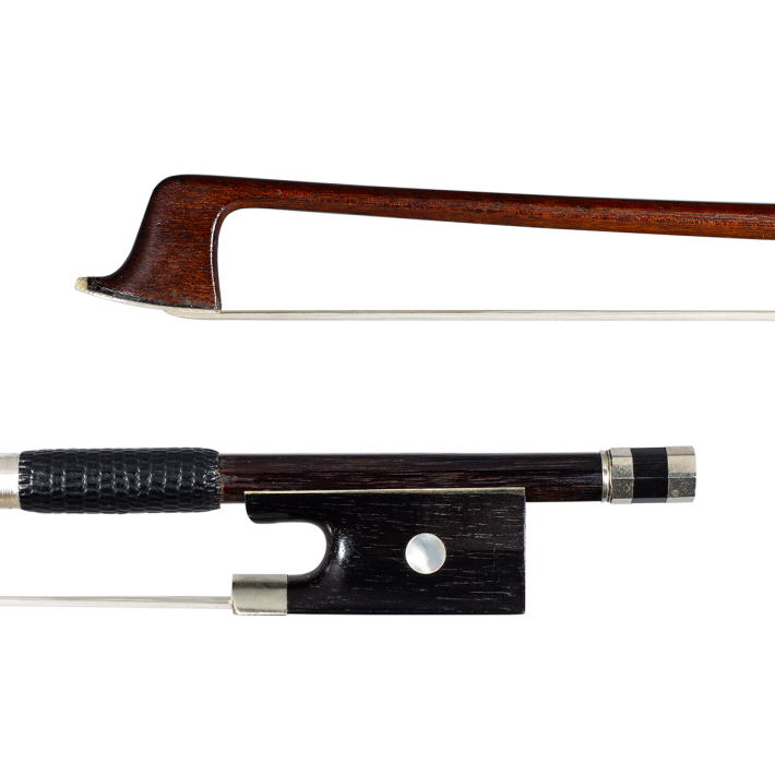Violin bow unstamped Old German (250616-08)