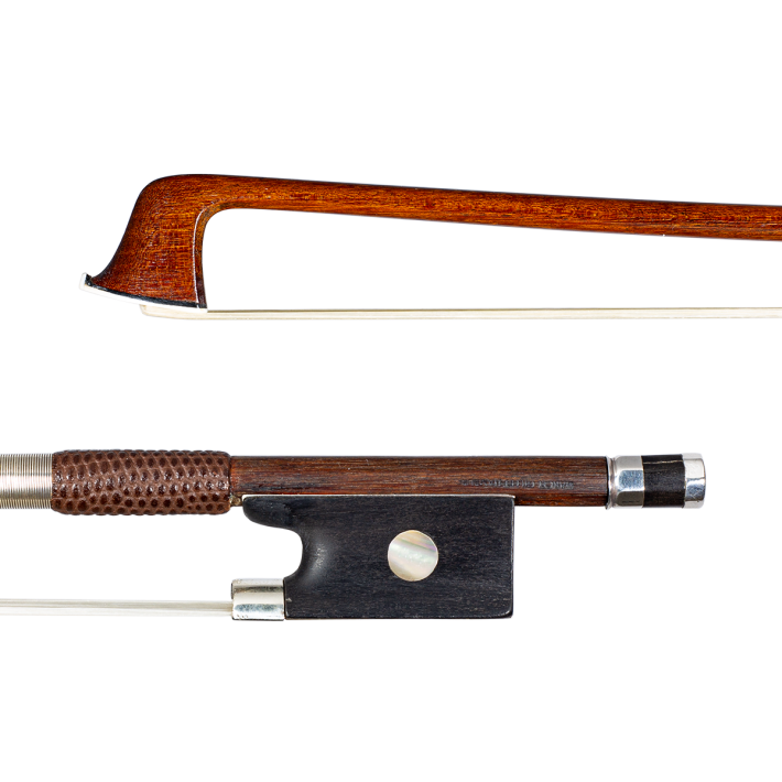 Violin bow stamped Marcel Gillethamblr
