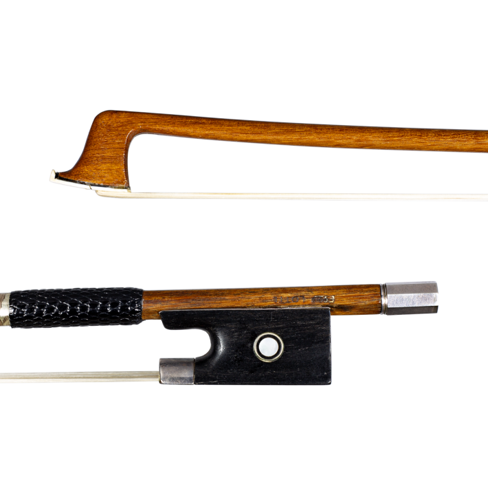 Violin bow stamped Fcois Lotte
