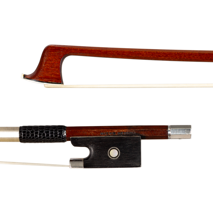 Viola bow by Charles Alfred Bazin