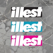illest 데칼 (F타입)