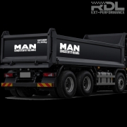 MAN 적재함 데칼 A타입 (세트)