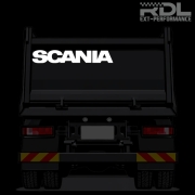 SCANIA 적재함 데칼 (후면)