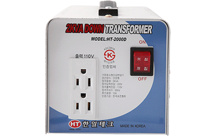 110V가전) 2KVA 다운트랜스