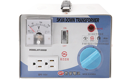 110-120V조절) 5KVA 다운트랜스