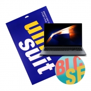 갤럭시북4 NT750XGR/NT750XGQ 블루라이트 차단 2매+서피스(상/하판/팜레스트) 필름 3종 세트(UT250151_2)