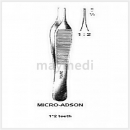 ADSON MICRO FORCEPS TEETH