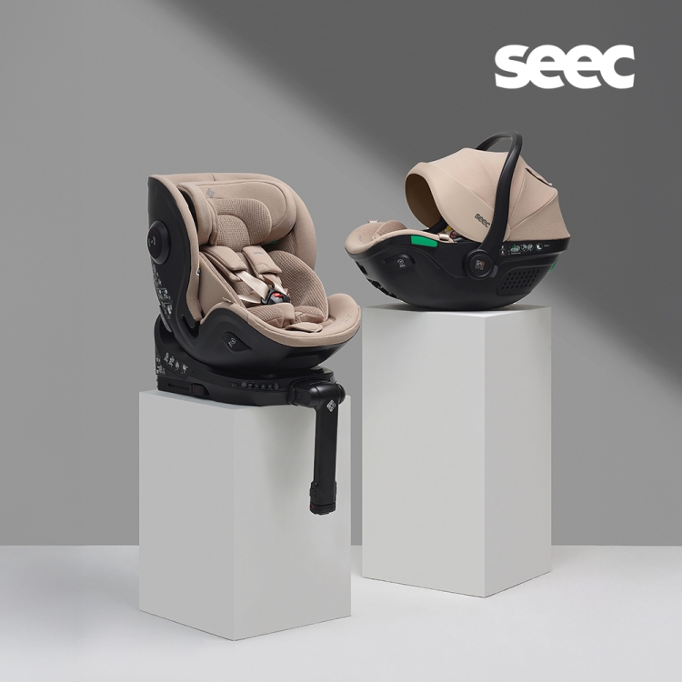 시크(SEEC) 맥스 아이리스 아이사이즈 모듈러 카시트(인펀트+컨버터블+베이스)세트